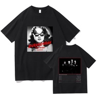 T-shirt fesyen vintaj untuk lelaki dan wanita. T-shirt konsert Duran Duran, saiz besar, berkualiti t