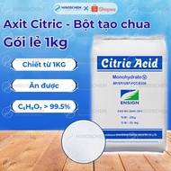 Lemon powder, sour powder, Axid citric mono (C6H8O7), used in food, industrial baking and cleaning