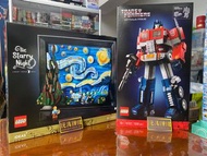 全新 現貨 Lego 10302 21333 transformers 變形金剛 梵高 星夜 the starry night