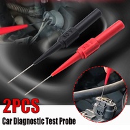 2PCS 30V Diagnostic Tools Multimeter Test Lead Extention Back Piercing Needle Tip Probes Autotools Automotive Auto Kit Machine