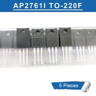 5pcs 2761I TO-220F AP2761I AP2761I-A 27611 A2761I 27G11 27G1I TO220F TO-220 N-channel 10A/600V MOSFE