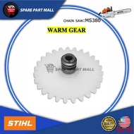 STIHL CHAIN SAW (MS380): WORM GEAR ( 1119 640 7100 ) FOR OIL PUMP MESIN TEBANG POKOK CHAINSAW REPLAC
