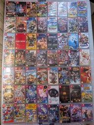 中秋200 款二手任天堂Switch 遊戲 (瑪利歐, Sonic, 星之卡比, 手制, RingFit)