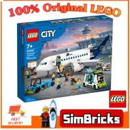 (SimBricks) LEGO 60367 City Passenger Airplane
