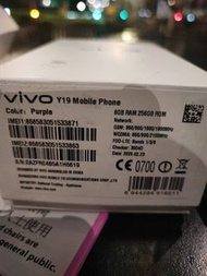 VIVO Y19 手機 8GB RAM 256GB ROM 紫色
