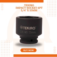 MATA TEKIRO socket impact wrench 3/ 4" inch 6PT 55 MM impact socket wrench