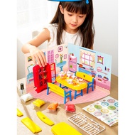 Children Toys Girls Educational 3 to 6 Years Old Over 4 Play House Simulation Kitchen 5 Small 7 Girl
