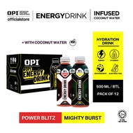OPI ENERGY DRINK MIXED FLAVOUR (500ml x 12) Pack of 12