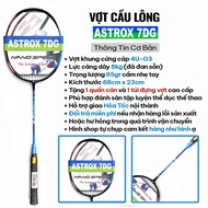 Astrox 7DG Badminton Racket Pre-Stretched 7kg Comes with Premium Racket Wrap and Racket Cover