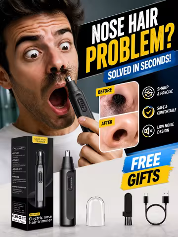 Rechargeable electric nose hair trimmer Spot hair trimmer Ear hair trimmer Partial razor, Free shipp