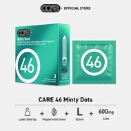 CARE 46 Minty Dots Condom (3's)