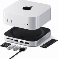 Satechi Mac mini M4 Hub & Stand with NVMe SSD Enclosure Mac mini M4 Dock with 2xUSB A 10Gbps USB A D