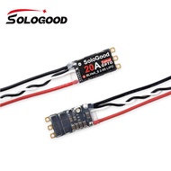 SoloGood 20A BLHeli_S ESC DSHOT 20A ESC BLHeli S Speed Controller 2-4S for FPV Raing Drone