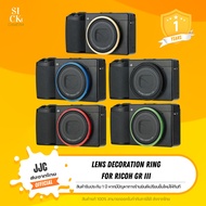 JJC Lens Decoration Ring For Ricoh GRIII GRIIIX GR3 GR3X Camera