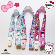 Multipurpose Toy clip / Pacifier clip / Teether Holder Clip - Hello Kitty