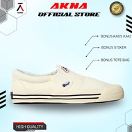 SEPATU AKNA NEPHILA WHITE OS OLD SKOOL OG BLACK WHITE PREMIUM QUALITY BNIB NOT BAYAR DITEMPAT SEPATU