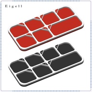 [Eigell] Screw Tray, Tool Tray, Parts Tray, Organizer with Compartments, Metal Parts Sorting Tray, P