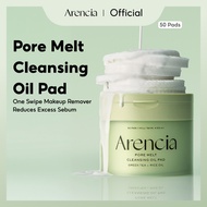 [Arencia] Pore Melt Cleansing Oil Pads 50pcs | Korean Makeup Remover | Deep Pore Cleansing