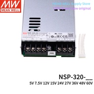 NSP-320 320W AC-DC High Reliable Multi-Industries Enclosed Type Power Supply 5V 7.5V 12V 15V 24V 27V
