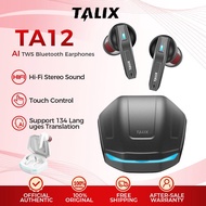 TALIX TA12 Bluetooth Earphone Sport Wireless Bluetooth Earphone 5.3 With Microphone Hifi Stereo Head