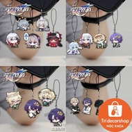 Honkai:Star Rail Aventurine Dr.Ratio Keychain for Students Pendant Lanyard Decor Charm Mobile