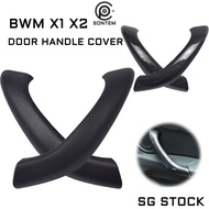 {SG Seller} BMW Door Handle Cover BMW X1 Door Handle Cover Compatible BMW Accessories X1 X2 Black/Be