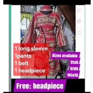 modern Igorot boy red