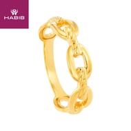 HABIB Oro Italia 916 Yellow Gold Ring GR48751122