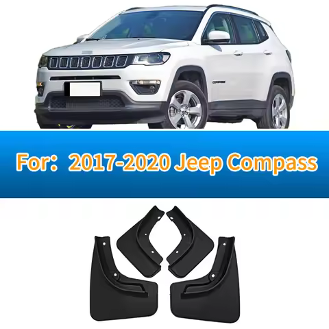 Mud flaps for 2017-2020 Jeep Compass 1.3T/1.4T/2.0L