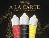 liquid ala carte saltnic original fruity creamy murah botol 30ml enak