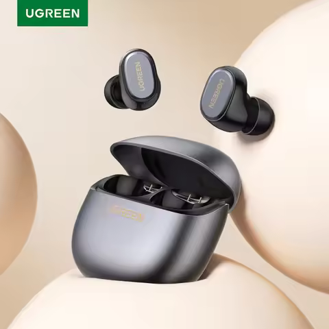 UGREEN Dots Wireless Earbuds Bluetooth 6.0 in Ear Buds Light Weight Headphones,Deep Bass Sound, 35H 
