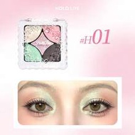 HOLD LIVE Luminous Nebula Eyeshadow Palette, 5-Color Satin Finish, Portable Small Eyeshadow, Low Sat