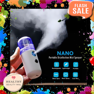 MUST HAVE Auto Nano Mist Alcohol Disinfectant Spray Rechargeable Moisturizing Face Mist Sprayer Atomization Humidifier