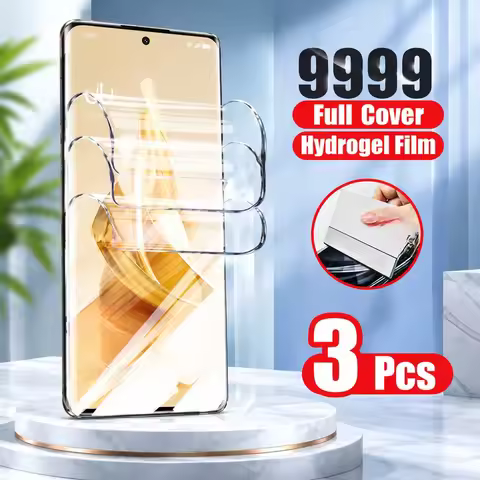 3PCS Hydrogel Film For Samsung Galaxy A54 A13 A14 A22 A31 Soft Screen Protector For Samsung Galaxy A