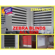 [Jual panas] ♞Korea Zebra Blinds Bidai Zebra Window Blinds Zebra Privacy Blinds❀