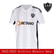 Ftb 2022-2023 Atletico Mineiro Away Football Jersey Tshirt 上