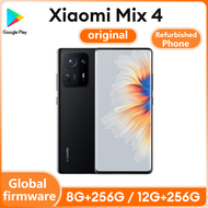 Re-furbished Phone Xiaomi MIX 4 Cellphone MI Smartphone NFC 8+256 120w Wireless50W Qualcomm Snapdrag
