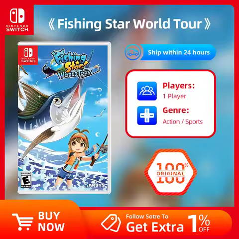 Nintendo Switch Game Deals - Fishing Star World Tour– REUNION- Games Physical Cartridge