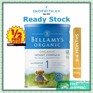 [现货+包邮 Date: 07/2026] Australia Import Bellamy's Organic Baby Formula Infant Baby Milk Step 1 (0-6 m