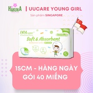 UUcare Young Girl Daily Sanitary Napkin 15.5cm