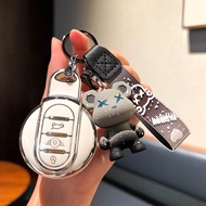 BMW MINI smart key case MINI Cooper s one JCW Countryman Clubman F55 F56 F57 R56 R 57 R59 key cover