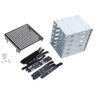 Pinfine Stainless Steel HDD Hard Drive Cage Rack Hard Drive Disk Tray Caddy