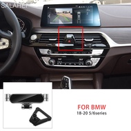 IPHONE HUAWEI Gravity Stand In Car Mobile Phone Holder GPS Support For bmw 5 6 Series GT G30 G31 G32
