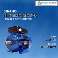 Dinamo Motor 0.5 HP 3000 RPM 1 Phase / ADK Dinamo Motor 0.5 HP