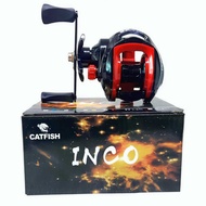 BaitCasting Fishing Reel/BC CATFISH INCO 10Kg Max Drag 12+1 Ball Bearing
