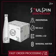 Cleo Glass Natural Mineral Water 330ml Botol Kaca