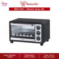 Butterfly Electric Oven 20L [ BEO-5221 \ BEO5221 ]