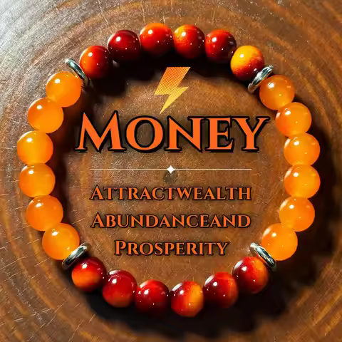 1/2/3 Pcs Trendy Natural Stone Beaded Bracelet for Men & Women Sport Fitness Wealth Money Attraction