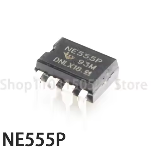 1piece NE555 NE555P NE555N inline DIP8 single high-precision timer chip
