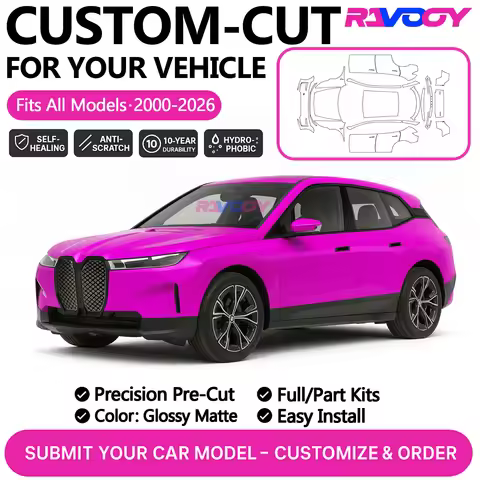 Custom Precut PPF Kit For BMW iX1 iX2 iX3 iX 2024–2026 Paint Protection Film Gloss Matte Front bumpe